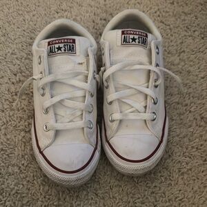 Converse Kids All Star White Sneakers